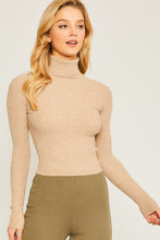 Load image into Gallery viewer, For the Record Turtleneck Sweater in Oat
