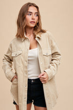 Load image into Gallery viewer, Mountain Views Corduroy Jacket in Oatmeal
