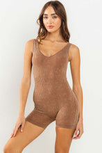 Load image into Gallery viewer, On the Road Romper in Camel

