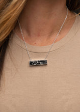 Load image into Gallery viewer, Black Bar Necklace
