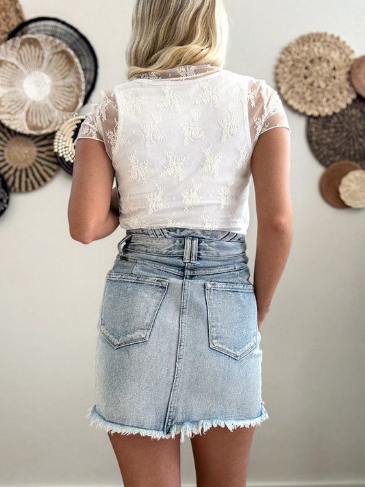 Sweet Lace Days Top