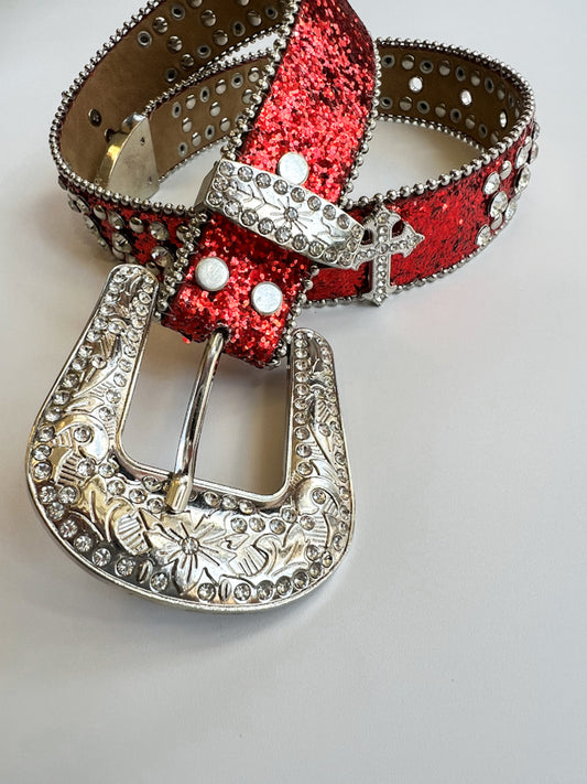 Kid's Rhinestone Cowgirl Belt