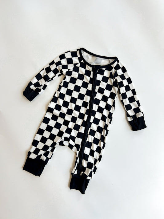 BW Check Romper