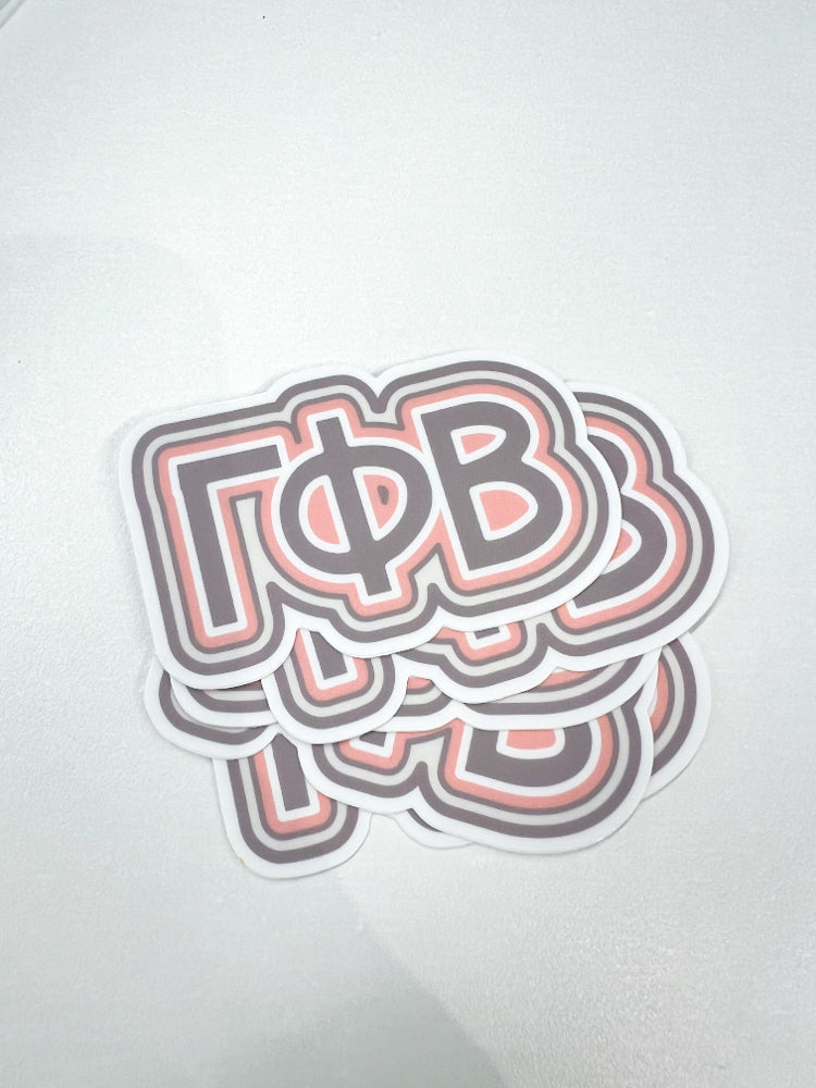 Gamma Phi Beta Sorority Sticker