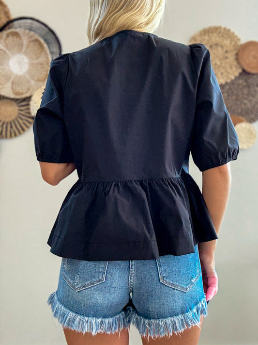 Sweet Escape Tie Top