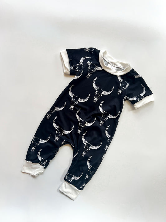 Little Longhorn Lounge Romper