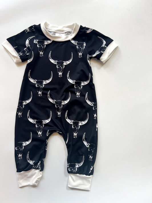 Little Longhorn Lounge Romper