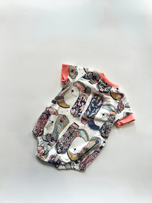 Boot Scootin' Romper