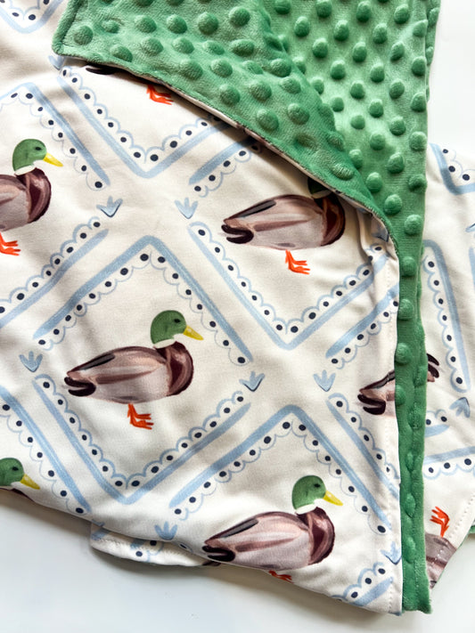 Duck Minky Blanket