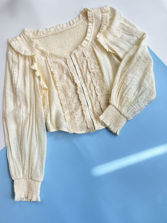 Ruffled Reverie Chic Top