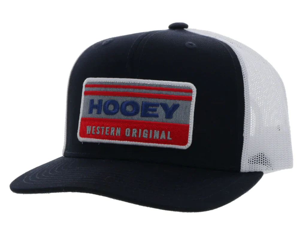 Hooey Cheyenne Navy & White Hat