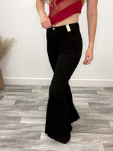 Load image into Gallery viewer, Out and About Black Flare Pant
