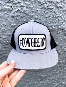 #Cowgirlin' Toddler Hat
