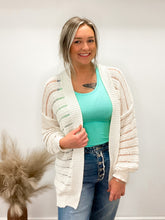 Load image into Gallery viewer, Only A Memory Ivory Cardi Sweater
