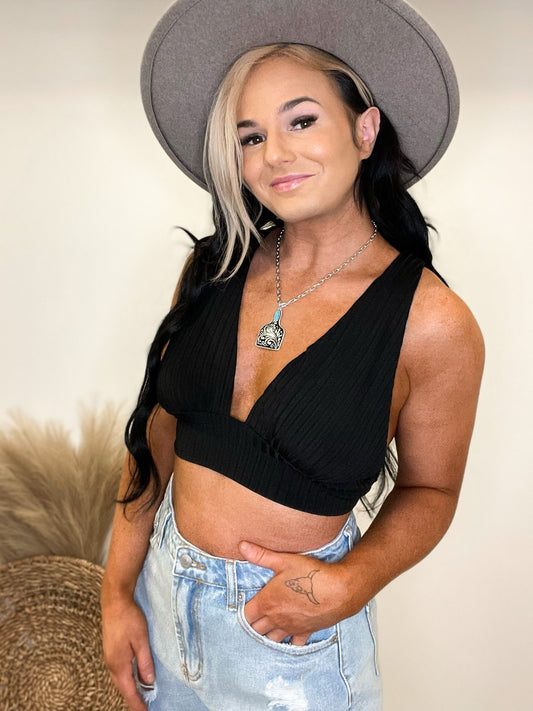 Don't Get Things Twisted Halter Top