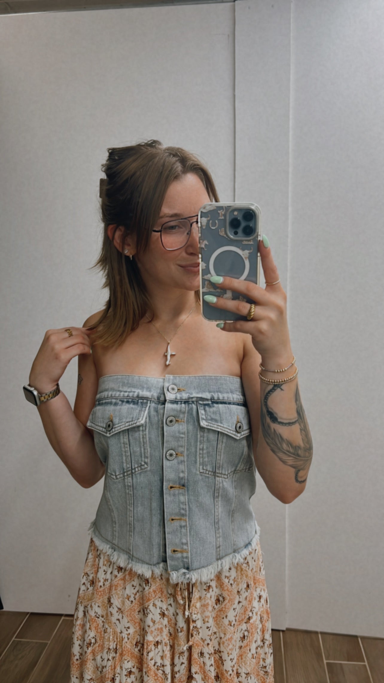 Rustic Rebel Crop Top