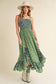 Meadow Breeze Floral Maxi Dress