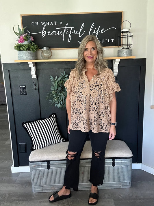 Whispering Lace Top