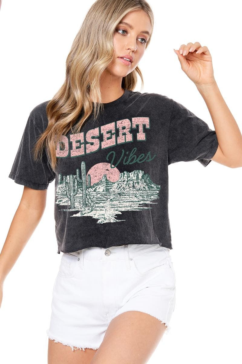 Desert Vibes Graphic Crop