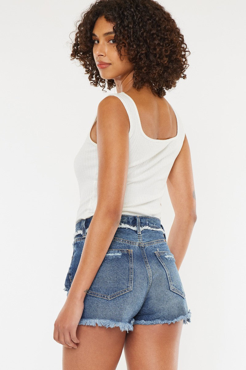 Not Your Simple Cutoff Denim Short