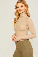 Load image into Gallery viewer, For the Record Turtleneck Sweater in Oat
