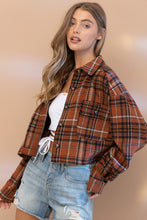 Load image into Gallery viewer, Missing the Moment Plaid Jacket
