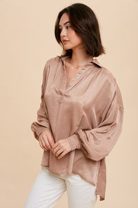 Something Special Top in Taupe