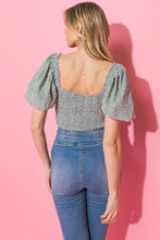 Load image into Gallery viewer, Caught My Eye Floral Crop Top
