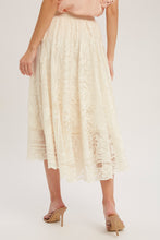 Load image into Gallery viewer, Lovely in Lace Midi Skirt
