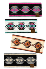 Load image into Gallery viewer, C.C Southwest Pattern Headwrap: Ivory
