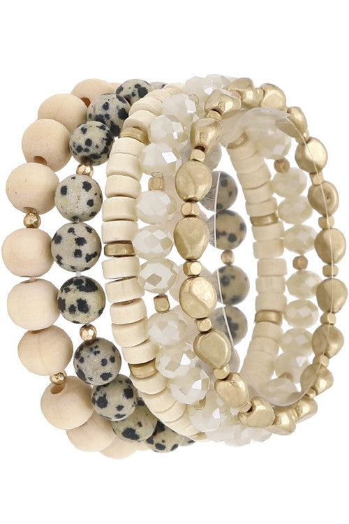 Gemstone Stretch Bracelet