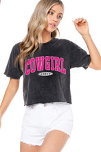 Load image into Gallery viewer, Cowgirl Era Graphic Crop
