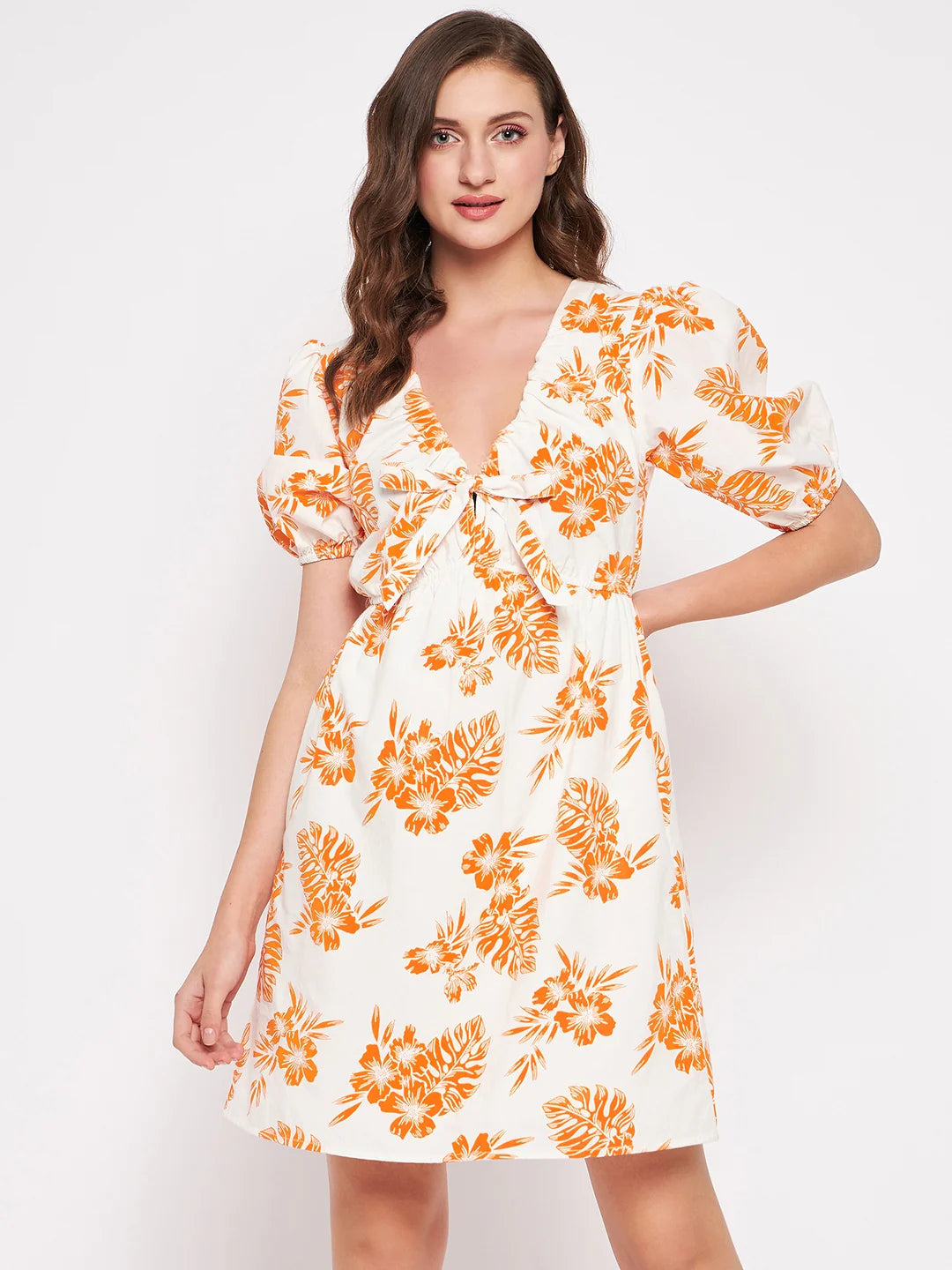 Sunlit Ivy Mini Dress