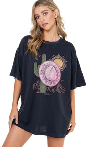 Out West Cowgirl Graphic Tee