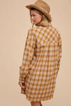 Load image into Gallery viewer, So Plaid You&#39;re Mine Shirt Dress
