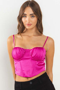 Pretty Little Thing Top in Pink