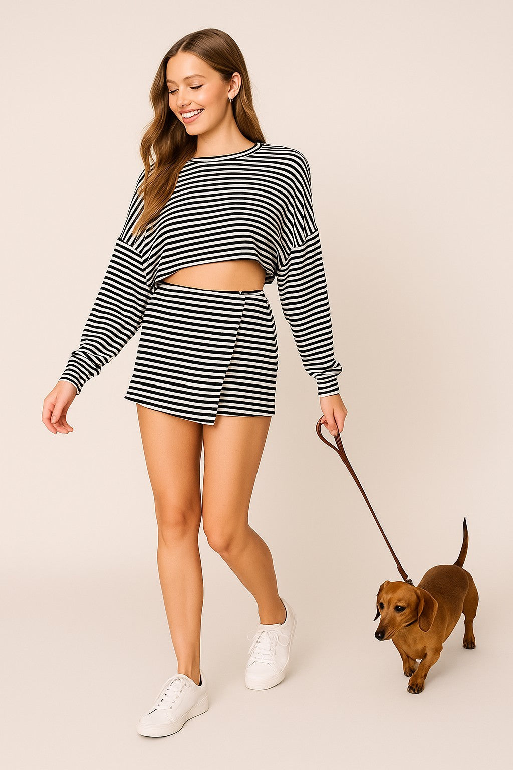 On The Line Skort