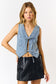 Dusty Skies Denim Vest