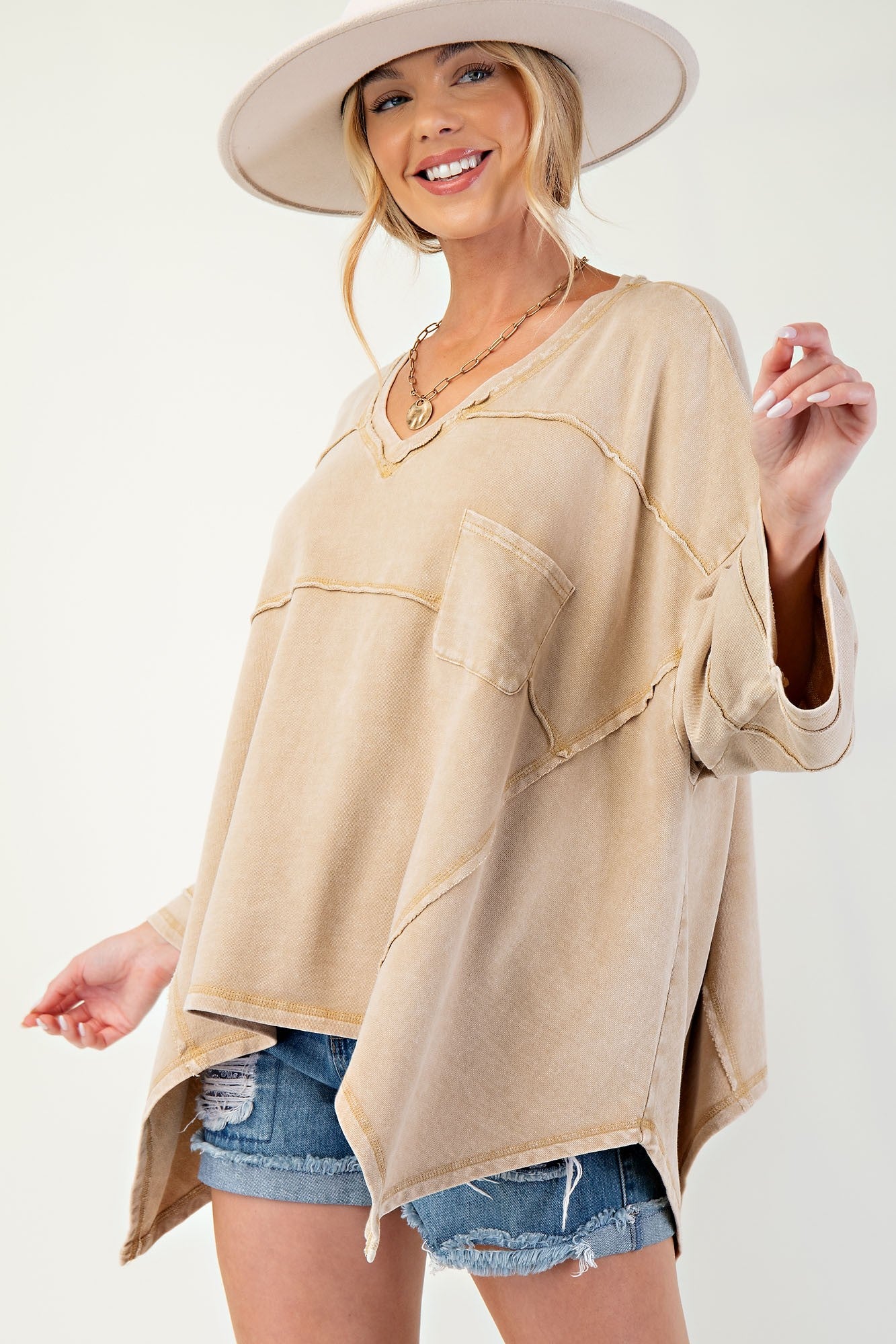 Desert Dune Oversized Top