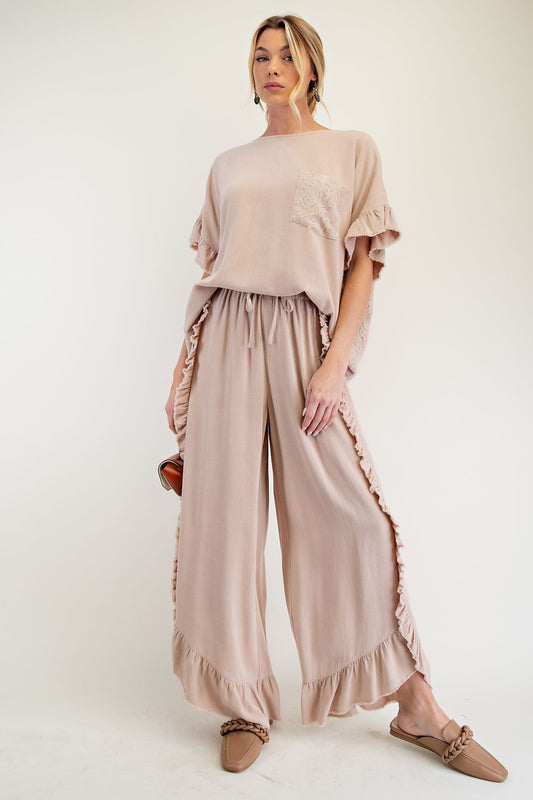 Soft Dunes Wide Leg Pant