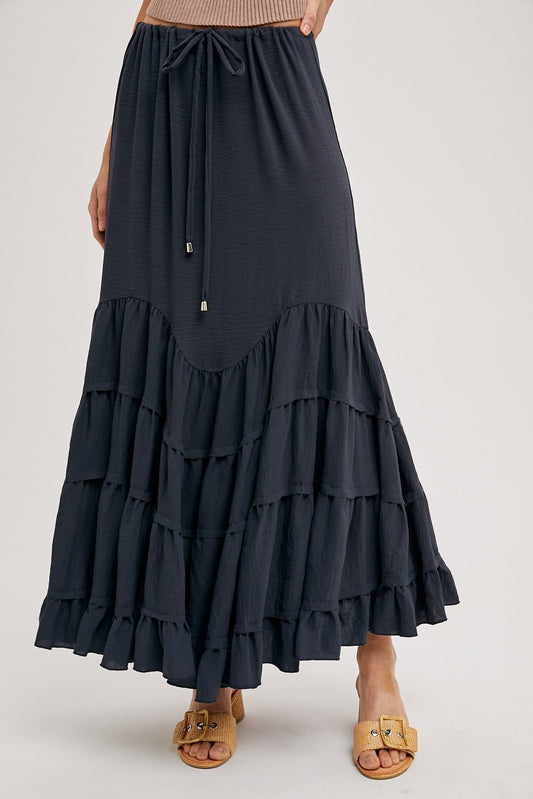 Sandy Mesa Tiered Skirt