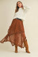 Cinnamon Lace Whisper Skirt