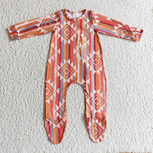 Aztec Cowgirl Romper