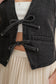 Twilight Tie Denim Vest