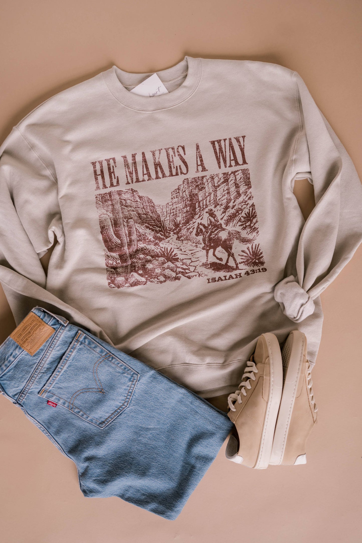 He Makes A Way Pullover