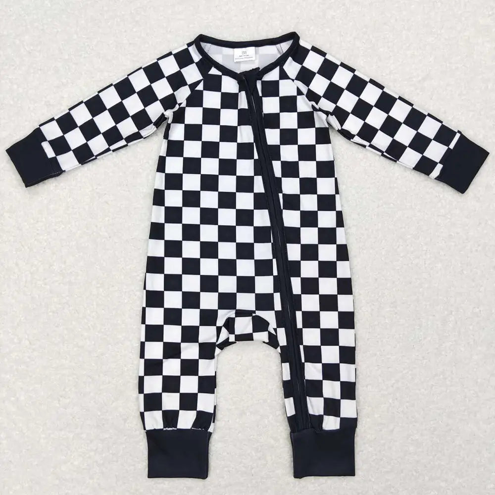 BW Check Romper