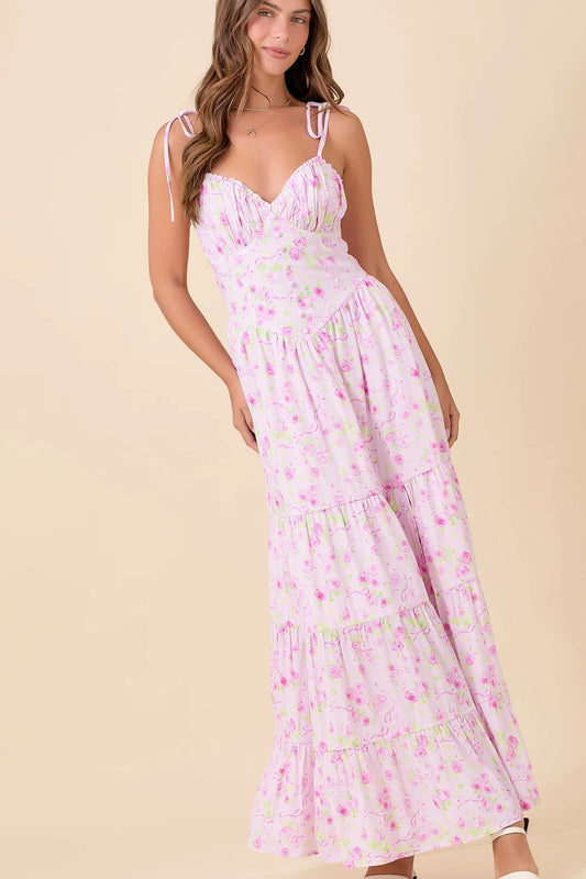 Flirtin’ in Florals Dress