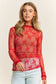 Ruby Charm Lace Top
