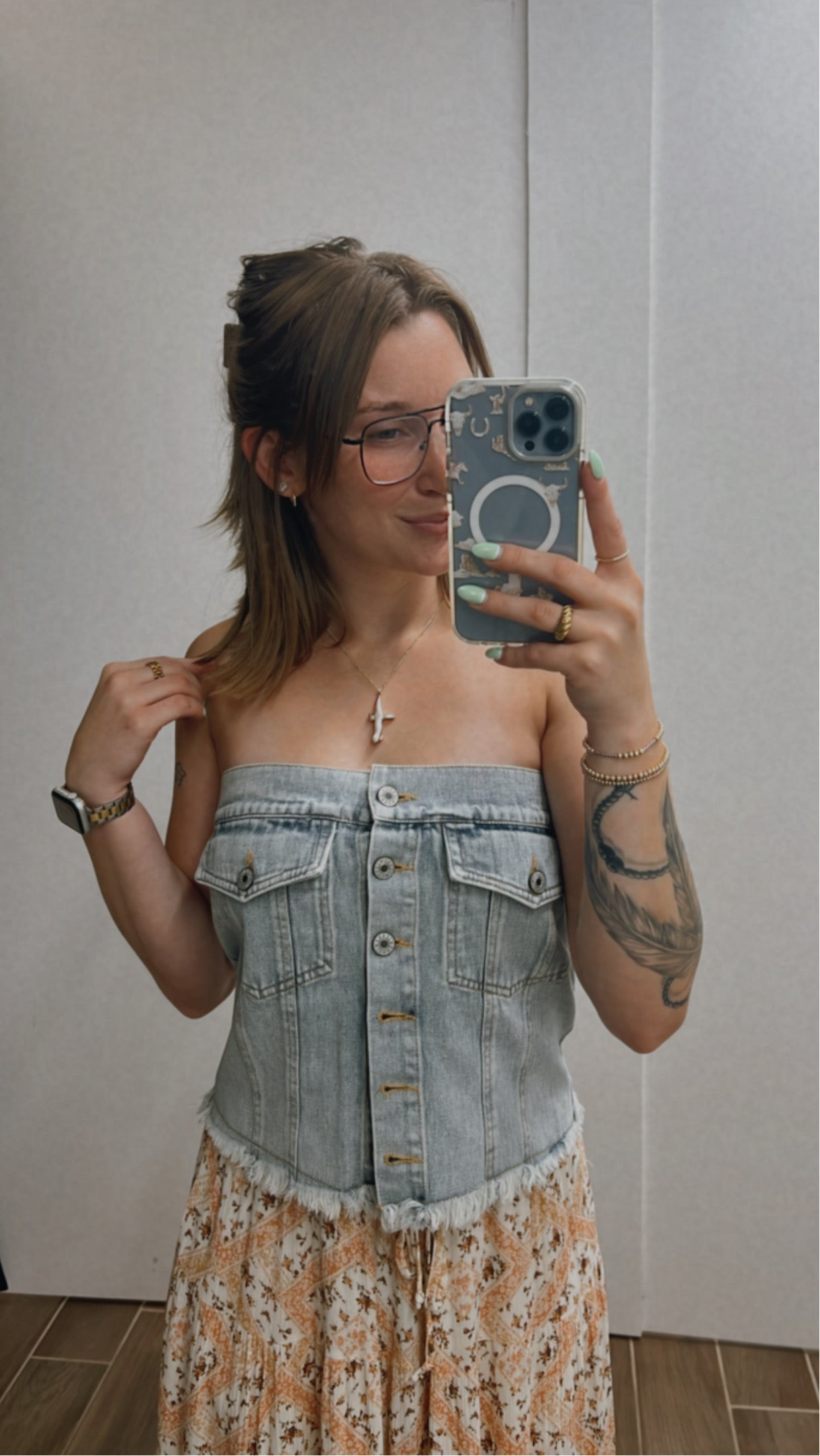 Rustic Rebel Crop Top