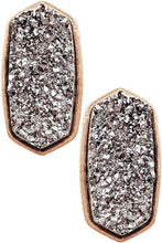 Load image into Gallery viewer, Druzy Stud Earring
